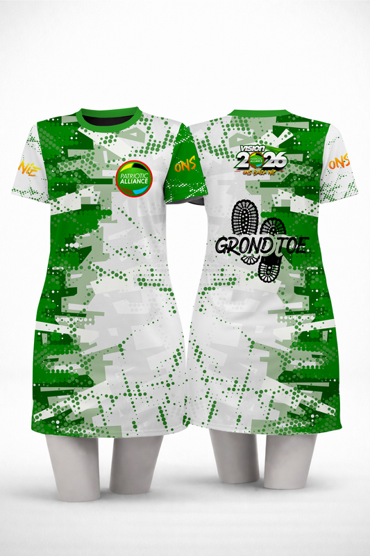 PA WHITE GROND TOE STANDARD DRESS