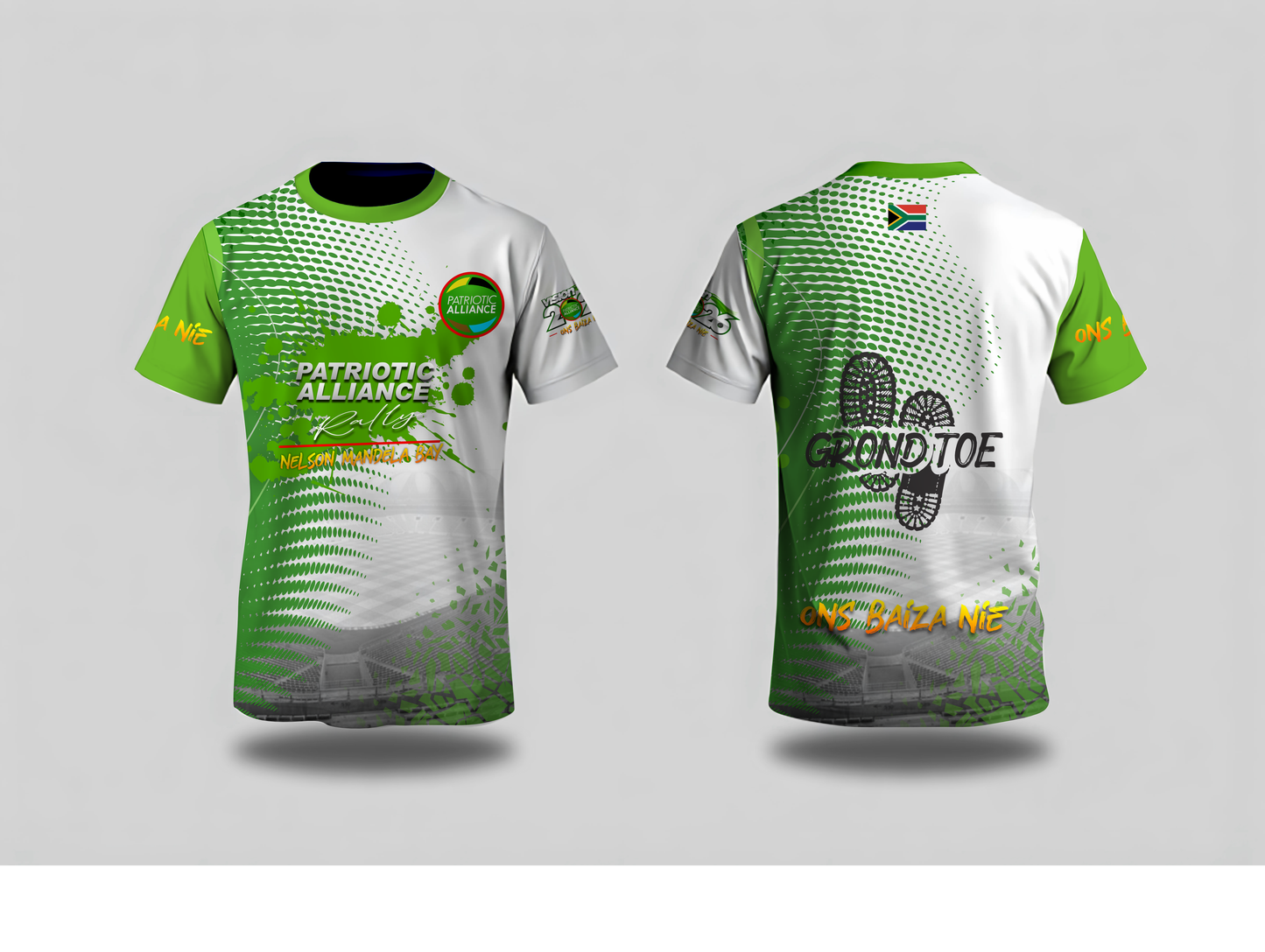 PA NELSON MANDELA BAY RALLY WHITE